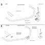 Handle Assembly for Husqvarna 232RJ Brushcutters