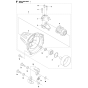 Clutch Assembly for Husqvarna 233R Brushcutters