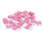 Mini Blade Fuses, Pink 4 Amp, Pack of 25