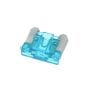 15 AMP Blue Low Profile Mini Blade Fuses (25 Pack)