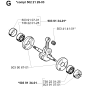 Crankshaft Assembly for Husqvarna 235P Pole Pruners