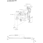 Handle & Controls Assembly for Husqvarna 235R Brushcutters