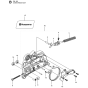 Chain Brake Assembly for Husqvarna 236 Chainsaws