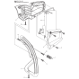 Handle & Controls Assembly for Husqvarna 236e Chainsaws