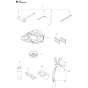 Accessories Assembly for Husqvarna 236R Brushcutters