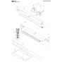 Tube & Shaft for South America Assembly for Husqvarna 236R Brushcutters