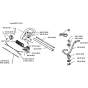 Handle & Controls for Husqvarna 23 L Trimmer/ Edgers