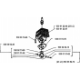 Cylinder Piston for Husqvarna 23 LC Trimmer/ Edgers