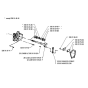 Crankshaft for Husqvarna 23 LCN Trimmer/ Edgers