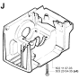 Crankcase Assembly for Husqvarna 240 Brushcutters