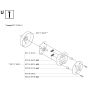 Clutch Assembly for Husqvarna 240F Brushcutters