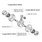 Crankshaft for Husqvarna 240 L Trimmer/ Edgers