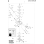 Carburetor Details Assembly for Husqvarna 241R Brushcutters