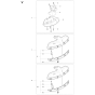 Guards Assembly for Husqvarna 241RJ Brushcutters