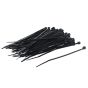 Cable Ties 2.5mm x 100mm, 100 Pack