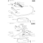 Handle & Controls Assembly for Husqvarna 250R Brushcutters