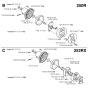 Clutch Assembly for Husqvarna 252RX Brushcutters