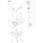 Fuel Tank Assembly for Husqvarna 253RB Brushcutters