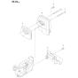 Muffler Assembly for Husqvarna 253RB Brushcutters