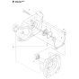 Crankcase Assembly for Husqvarna 253RJ Brushcutters