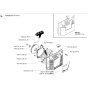 Starter Assembly for Husqvarna 254 Chainsaws