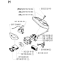 Carburetor & Air Filter Assembly for Husqvarna 257 Chainsaws