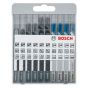 Bosch X-Pro Multi-Material Basic Jigsaw Blades - 10 Piece Set - OEM No. 2607010630