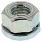 M8 Nut With Spring Washer - Genuine Makita Part - 264018-7