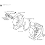 Crankcase Assembly for Husqvarna 265RX Brushcutters