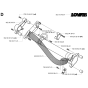 Tower Assembly for Husqvarna 265RX Brushcutters