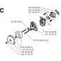 Carburetor & Air Filter Assembly for Husqvarna 26H Hedge Trimmers