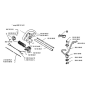 Handle & Controls for Husqvarna 26 LC Trimmer/ Edgers