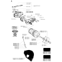 Cutting Arm & Blade Guard Assembly For Husqvarna 272K Disc Cutters