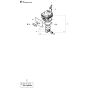 Cylinder Piston Assembly for Husqvarna 281xp Chainsaws