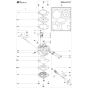 Carburetor Assembly for Husqvarna 281xp Chainsaws