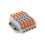 5 Way, Quick Wire Splice Connector Splitter, 32A, 250V AC