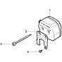 Muffler Assembly for Husqvarna 288xp Chainsaws