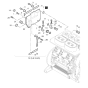 Air Ducting-2 Assembly For Hatz 2m41 Diesel Engine