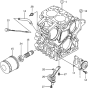 Oil System Assembly for Yanmar 2TNE68 Engine