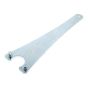 Angle Grinder Peg Spanner - Zinc Fork Type