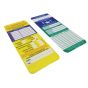 Scaffold/Tower Tag Kit  10x Claw Tag Holders 20x Safety Tag Inserts 2x Pens