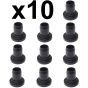 10 Pack of Wheel Retainers Fits Belle Minimix 150 Cement Mixer - 900/11400