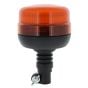 LED Amber/Orange Flashing Beacon (Low Profile) - Flexi DIN Spigot Fixing