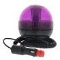 LED Purple Flashing Beacon (1/2 Lens) - Magnetic Fixing