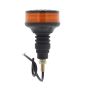 LED Amber/Orange Flashing Micro Beacon - Flexi DIN Single Bolt Fixing