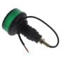 LED Green Flashing Micro Beacon - Flexi DIN Single Bolt Fixing