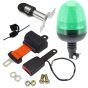 Seatbelt Warning System LED Flexi DIN Beacon c/w Twin Bolt On Spigot