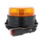 LED Amber/Orange Flashing Beacon (Low Profile) - Magnetic & 3 Bolt Fixing