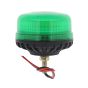 LED Green Flashing Beacon (Low Profile) - Single Bolt Fixing