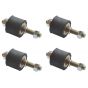 Set of 4 Vibration Mounts Fits Clipper CS451 Handle - 310353381